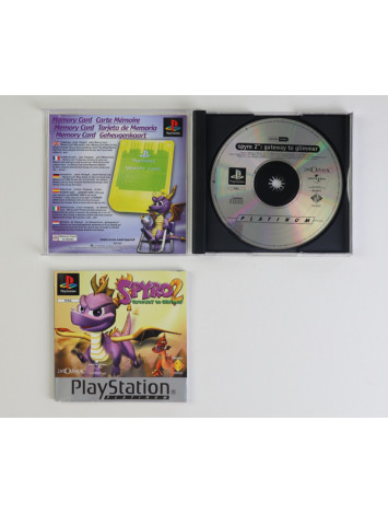 Spyro 2: Gateway to Glimmer Platinum (PS1) PAL Б/В